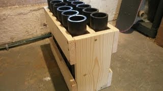 How To Build A 12 Shot Mortar Rack [upl. by Kalina790]