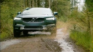 2016 Volvo V90 Cross Country  Driving Footage [upl. by Ronyar40]