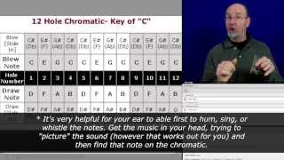 Chromatic Harmonica Ear Training Lesson [upl. by Oniluap]