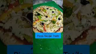 Pizza Recipe Trails At Haldwani UttarakhandDreamy Desert Hotel chefdheerajbhandari pizza [upl. by Medarda683]