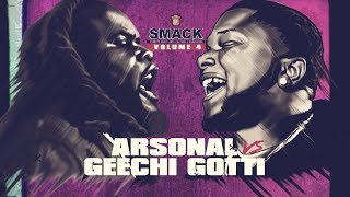 ARSONAL VS GEECHI GOTTI RAP BATTLE  URLTV [upl. by Arima144]