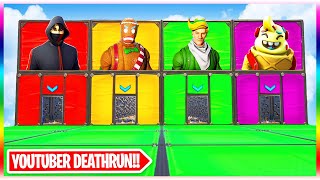 The OFFICIAL YouTuber Deathrun Fortnite Creative Mode [upl. by Nottirb449]