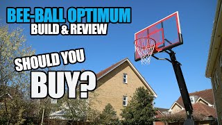 Should you buy a BEEBALL OPTIMUM BASKETBALL STAND Full Instructions Build amp Review Is it any good [upl. by Esya]