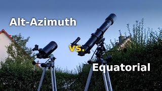 Choosing the Right Telescope Mount AltAzimuth vs Equatorial [upl. by Rumilly]