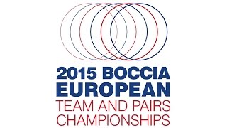 Boccia European Teams and Pairs Championships 2015 Day 2 [upl. by Devondra]