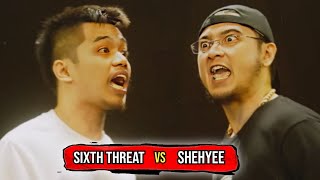 Pangil Sa Pangil  Sixth Threat vs Shehyee  Battle Preview [upl. by Novick]