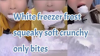 ONLY BITES WHITE FREEZER FROST SQUEAKY SOFT CRUNCHY [upl. by Animsay742]