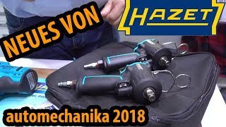 HAZET  Tipps amp Messeneuheiten vom PROFI auf der automechanika 2018 🔧🔧🔧 [upl. by Sommer]