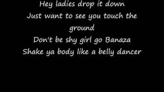 Akon Bananza Belly Dancer lyrics [upl. by Arotal]