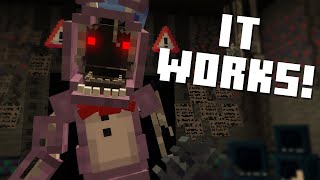 I Coded Five Nights at Freddys 2 in Minecraft [upl. by Micki]