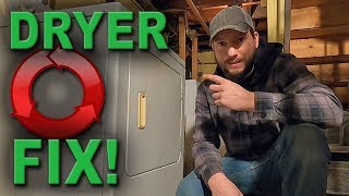 How to Replace Dryer Belt on Any Front Load Clothes Dryer [upl. by Duaner]