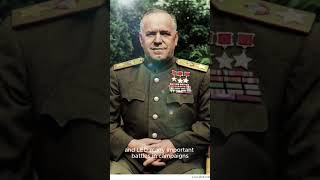 Who is Field Marshal Georgy Zhukov  history [upl. by Ekim]