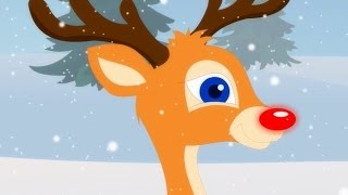 Rudolph The Red Nosed Reindeer  Christmas Carols For Kids With Lyrics [upl. by Lertnom]