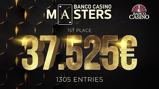 Livestream  Final Table Banco Casino Masters 40 [upl. by Opalina]