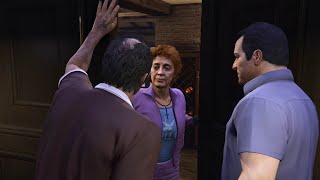 Grand Theft Auto V Trevor amp Patricia Romance GTA V to Online [upl. by Onailimixam925]