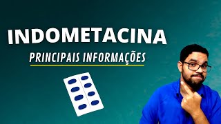 Indometacina Indocid Para que serve Efeitos Colaterais e Contraindicações [upl. by Nemlaz]