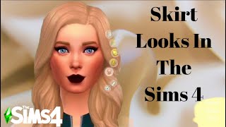 The Sims 4 Create A Sim But Every Outfit Has A Differnt Mini Skirt [upl. by Ninaj286]