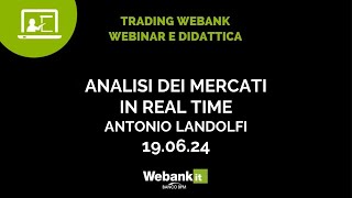 Analisi dei mercati trading in real time e didattica ALL IN ONE [upl. by Fransen838]