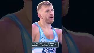 Kyle Dake Vs Zaurbek Sidakov 2024 Paris Olympics 😈shorts [upl. by Eislel355]