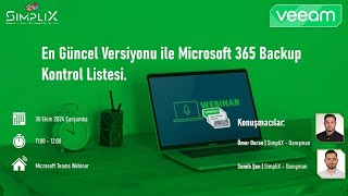 En Güncel Versiyonu ile Microsoft 365 Backup Kontrol Listesi [upl. by Drofnas]