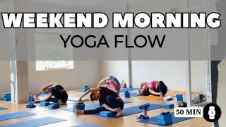 Weekend Morning Yoga Flow  Stress Buster For Weekend Fatigue amp Stress  Morning Yoga Flow [upl. by Jacqui]