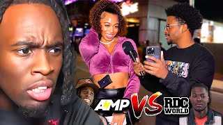 Kai Cenat Reacts To Who Would You Rather Date AMP vs RDC [upl. by Rosabel]