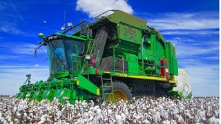 Big Australian Cotton Harvest 2014 [upl. by Krik]