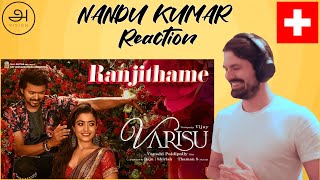 Ranjithame Varisu Lyric Song REACTION – The Song That Went Viral In A Day [upl. by Oswal]