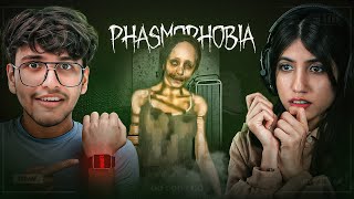 Learning PHASMOPHOBIA with triggeredinsaan👻😱 [upl. by Aivuy]