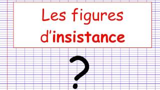 Les figures de style  Figures dinsistance [upl. by Fortunio]