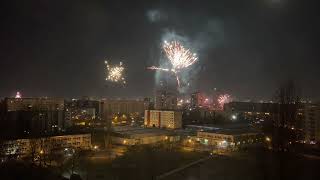 Feuerwerk Berlin Marzahn Silvester 20222023 [upl. by Norene]