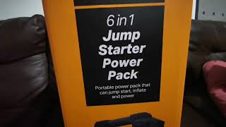 Jump Starter Power Pack 6in1 650amp 100watt [upl. by Suolkcin]