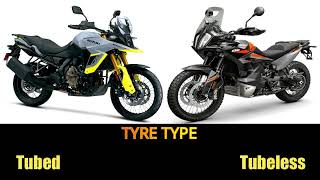 KTM 890 Adventure R Vs Suzuki VStrom 800DE specs top speed features [upl. by Brandi113]