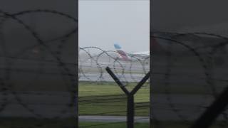 Eurowings A319 Takeoff From Manchester Airport airline aviation [upl. by Itch]