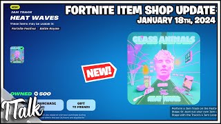 NEW JAM TRACKS Fortnite Item Shop January 18th 2024 Fortnite Chapter 5 [upl. by Rodolphe]