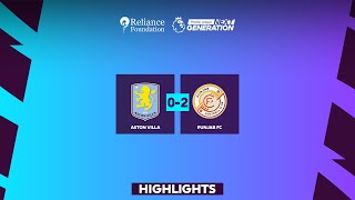 Aston Villa vs Punjab FC  3rd Place Playoff  Highlights  PL Next Gen Cup 2024 [upl. by Flodnar]