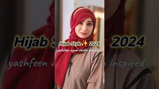 eidhijabseries hijab style w headwear inspired by yashfeen ajmal Styllish hijab tutorial DrSidra [upl. by Anidene]