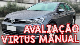 Avaliação Virtus 170 TSI MANUAL  O MAIS DIVERTIDO MANUAL E TURBO Volkswagen Virtus 2023 [upl. by Nitsirt]