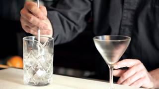 How to Stir a Cocktail  DrinkSkool Bar Techniques [upl. by Arraek]