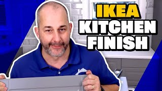 How to Remodel Your Kitchen with IKEA Cabinets  Beautiful amp CHEAP DIY Tutorial Pt 2 [upl. by Ateiram]