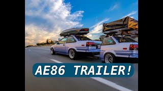 ae86 trailer acquisition [upl. by Ojok]