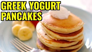 👩‍🍳 Greek Yogurt Pancakes Recipe  Easy Pancakes Recipe With Yogurt 2024 [upl. by Ykvir996]