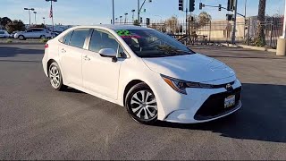 2022 Toyota Corolla Hybrid LE Antioch Pittsburg Brentwood Concord Walnut Creek [upl. by Oiramad599]