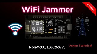 How To Make a WiFi Jammer To NODEMCU  ESP8266 V3  BUY LINK IN DISCRIPTION I In Bangla [upl. by Lita]