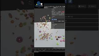 Easy Rb Pro 110  blender addon blender3d rigidbody [upl. by Katherine982]