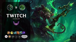 Twitch Jungle vs Zac  KR Master Patch 146 [upl. by Mort]