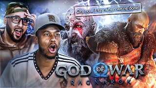 God of War Ragnarok First Time With Pat amp Wellz [upl. by Allbee]