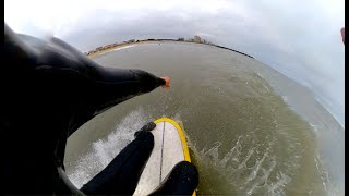 POV Longboarding Surf Session RAW  NOSERIDES and PARTY WAVES [upl. by Arevle952]