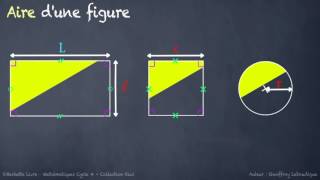 Aire dune figure  triangle rectangle carré KIWI C4 A48 [upl. by Newmark683]