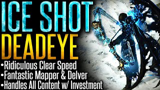 【Path of Exile  Outdated】Ice Shot Deadeye –Build Guide– Great Mapper amp Delver  Absurd Clear Speed [upl. by Suzy]